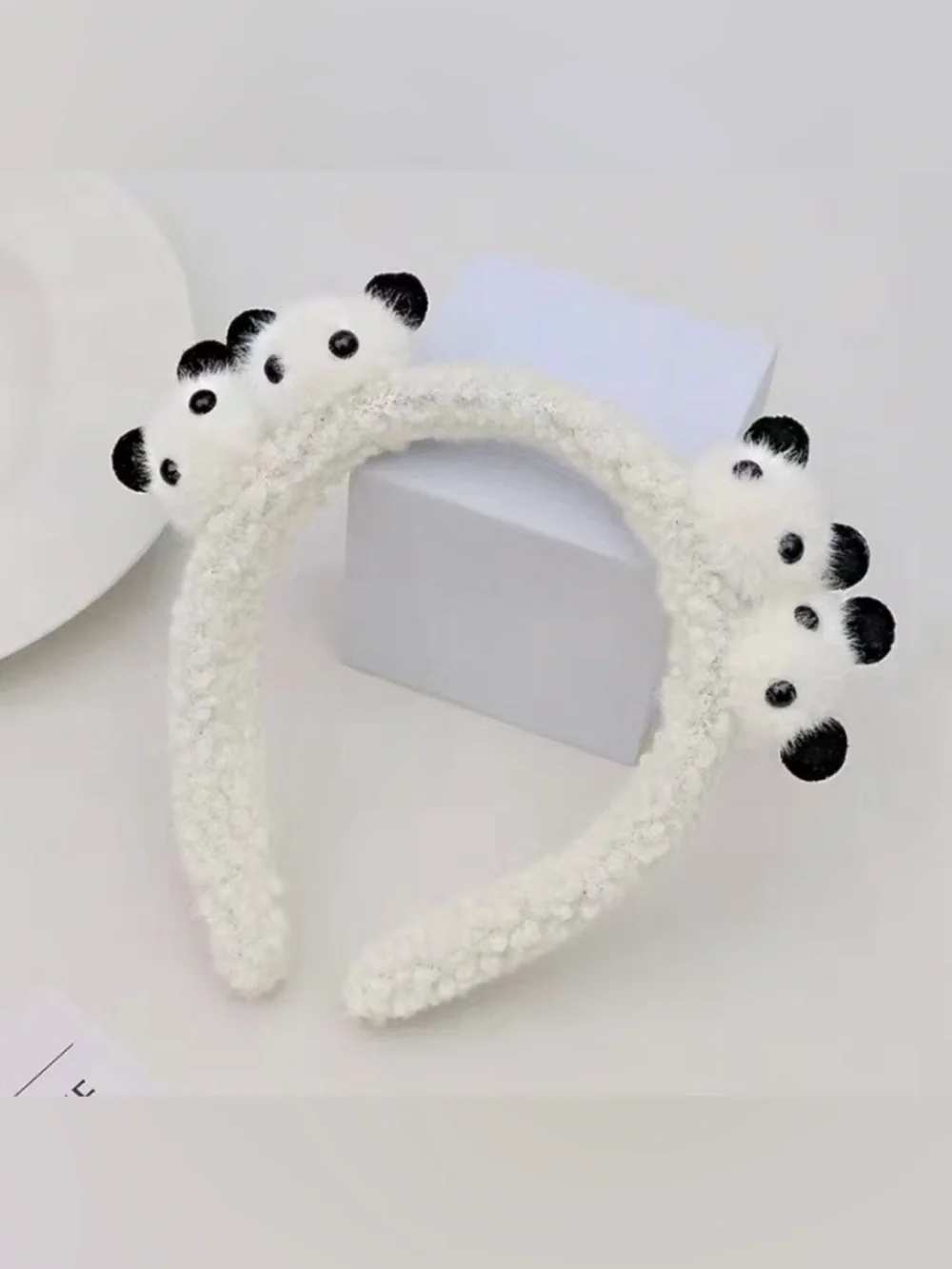 Panda Plush Spa Headband
